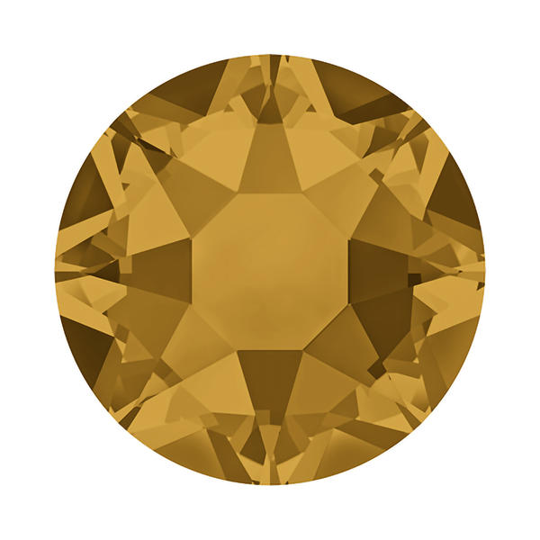 Swarovski Hotfix Crystals 2078 ss 34 Topaz A HF