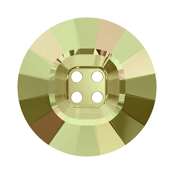 Swarovski Crystal Buttons 3018 23 mm Crystal Luminous Green