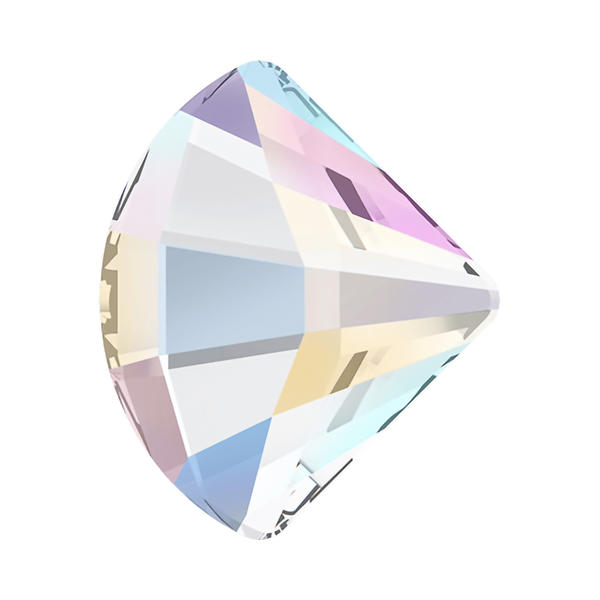Swarovski Flatback Crystals 2714 10 mm Crystal AB F