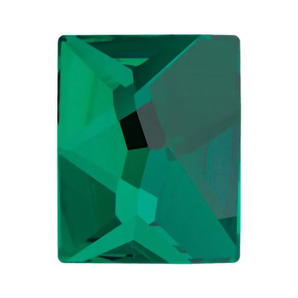 Swarovski Flatback Crystals 2520 14 x 10 mm Emerald F