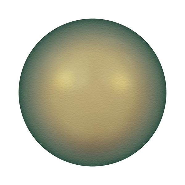 Swarovski Crystal Pearls 5818 6 mm Crystal Iridescent Green Pearl