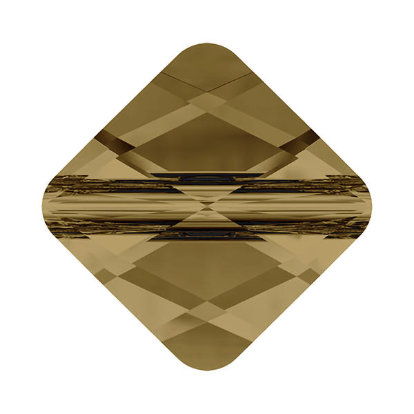 Swarovski Crystal Beads 5054 8 mm Crystal Bronze Shade