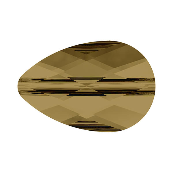 Swarovski Crystal Beads 5056 12 x 8 mm Crystal Bronze Shade