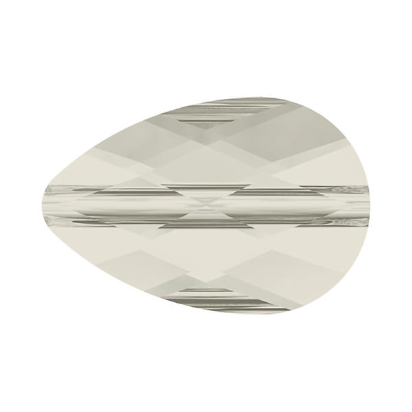 Swarovski Crystal Beads 5056 10 x 6 mm Crystal Silver Shade