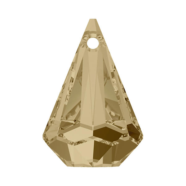 Swarovski Crystal Pendants 6022 33 mm Crystal Golden Shadow
