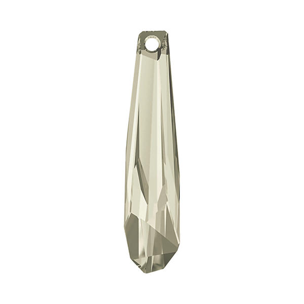Swarovski Crystal Pendant 6017/G 30 mm Crystal Silver Shade V