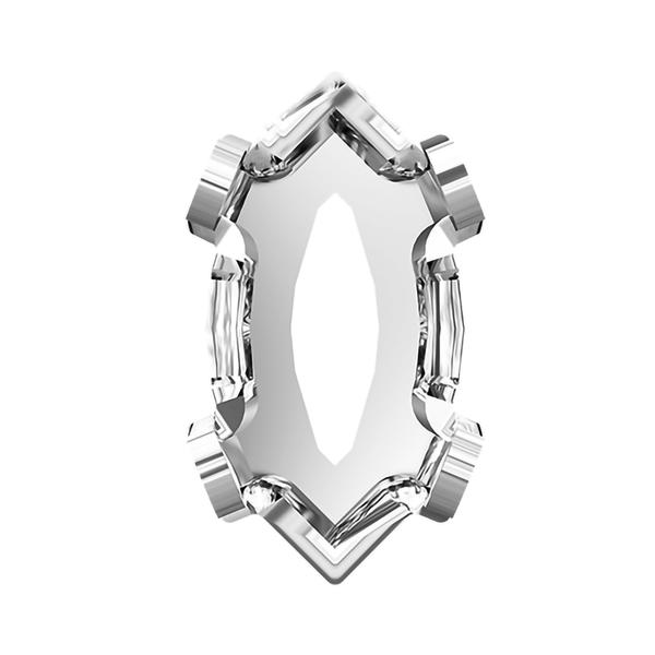 Swarovski Fancy Stone Settings 4228/S 5 x 2,5 mm Rhodium 1PH2OH