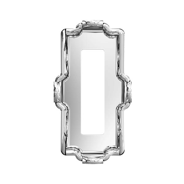 Swarovski Fancy Stone Settings 4501/S 7 x 3 mm Rhodium 3PH2OH
