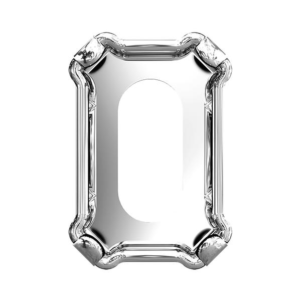 Swarovski Fancy Stone Settings 4600/S 6 x 4 mm Rhodium 1PH2OH
