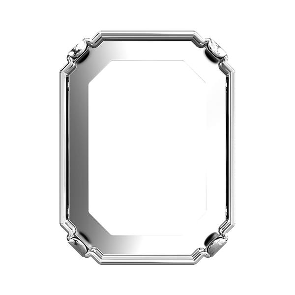 Swarovski Fancy Stone Settings 4610/S 20 x 15 mm Rhodium 1PH2OH
