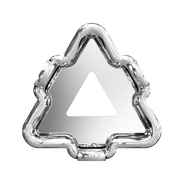 Swarovski Fancy Stone Settings 4722/S 10 mm Rhodium 1PH2OH