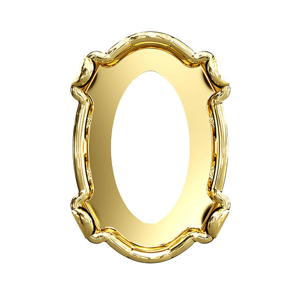 Swarovski Fancy Stone Settings 4120/S 6 x 4 mm Gold 1PH2O3