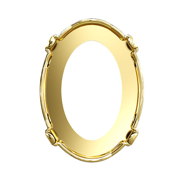 Swarovski Fancy Stone Settings 4120/S 25 x 18 mm Gold 3PH2O3
