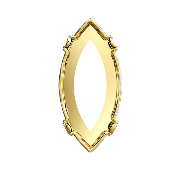 Swarovski Fancy Stone Settings 4228/S 8 x 4 mm Gold 1PH2O3