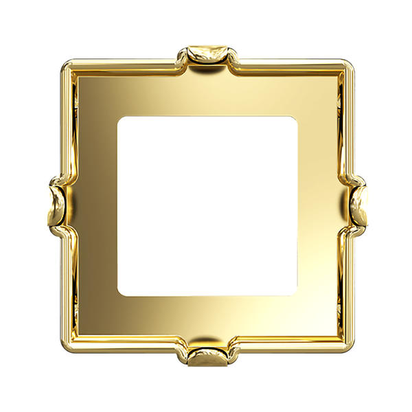 Swarovski Fancy Stone Settings 4447/S 12 mm Gold 1PH2O3