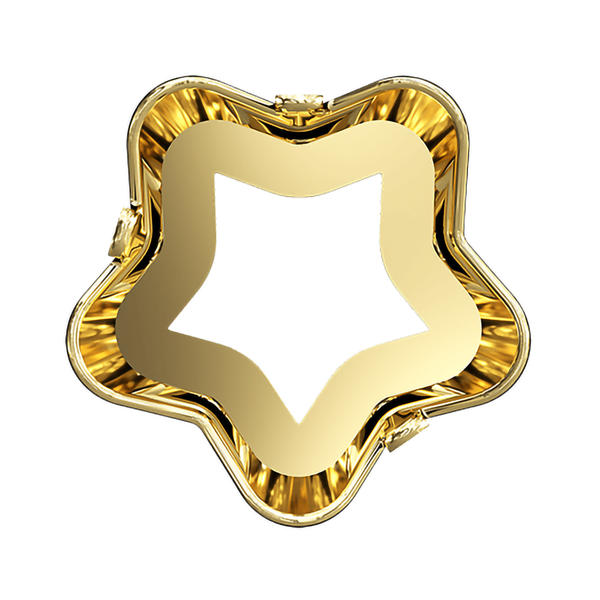 Swarovski Fancy Stone Settings 4744/S 10 mm Gold 1PH2O3