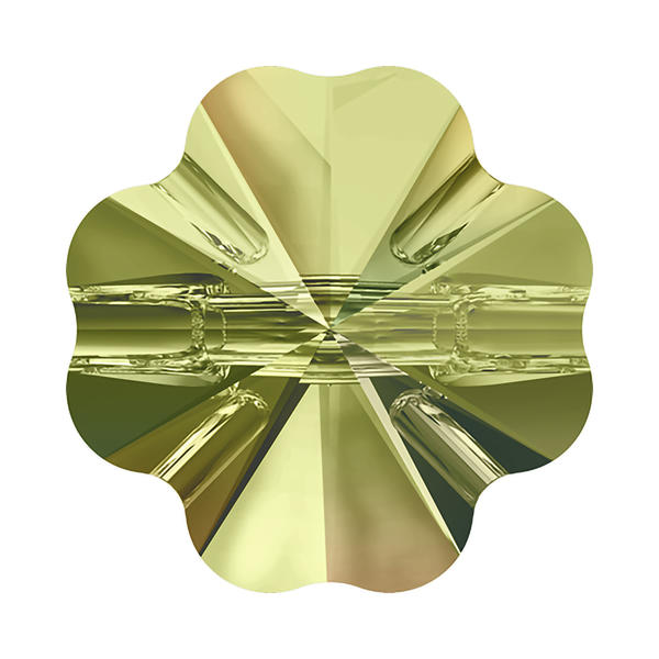 Swarovski Crystal Buttons 3011 10 mm Crystal Luminous Green