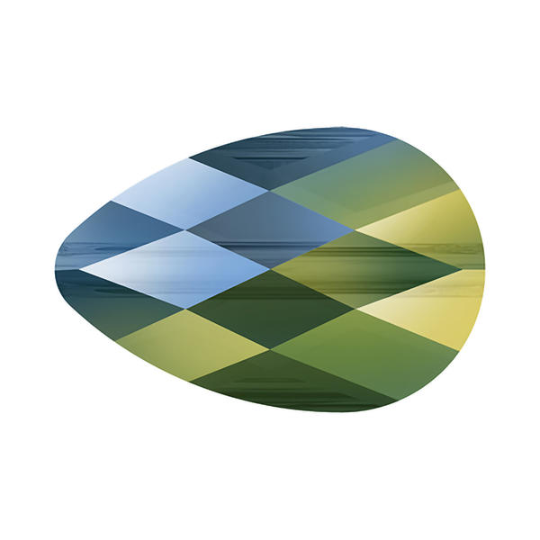 Swarovski Crystal Beads 5056 10 x 6 mm Crystal Iridescent Green