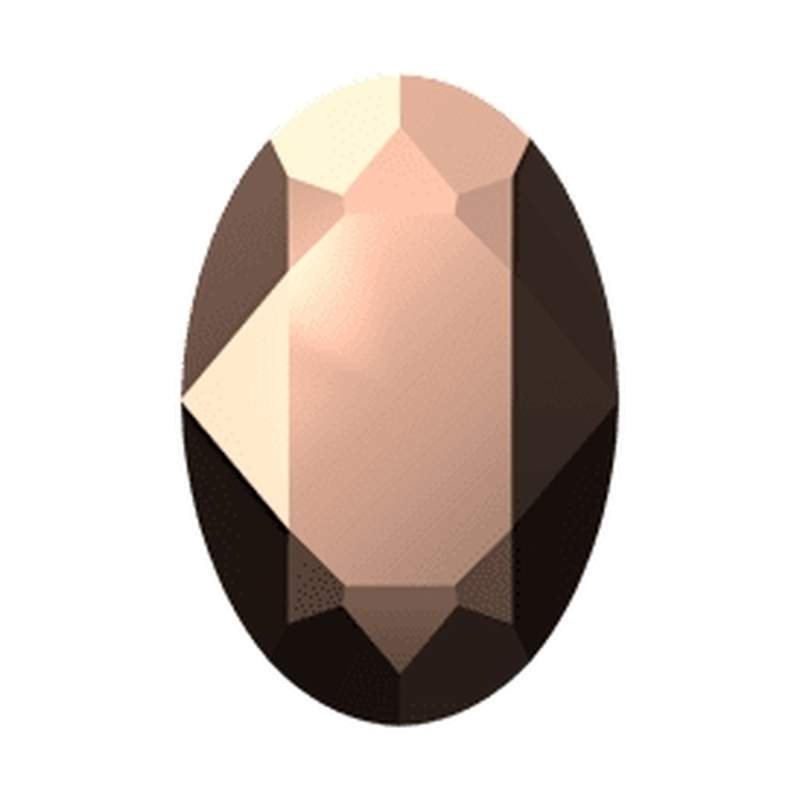 Swarovski Fancy Stones 4120 18 x 13 mm Crystal Rose Gold F