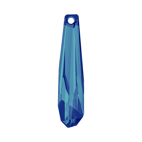 Swarovski Crystal Pendants 6017/G 30 mm Crystal Bermuda Blue P