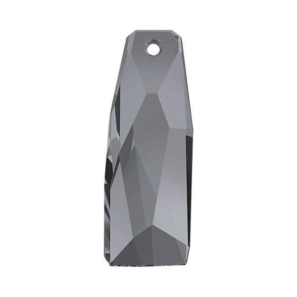 Swarovski Crystal Pendants 6019/G 35 mm Crystal Silver Night