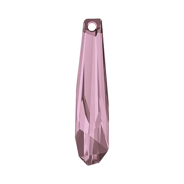 Swarovski Crystal Pendants 6017/G 56 mm Crystal Antique Pink V