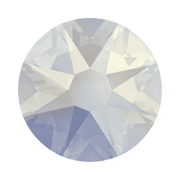 Swarovski Flatback Crystals 2088 ss 30 White Opal Unfoiled