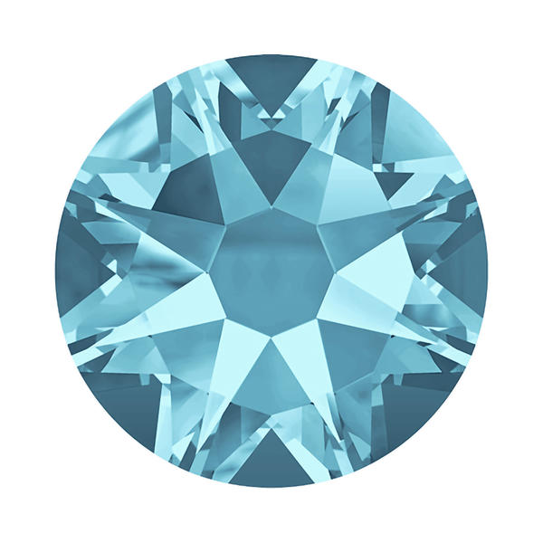 Swarovski Flatback Crystals 2088 ss 20 Aquamarine Unfoiled