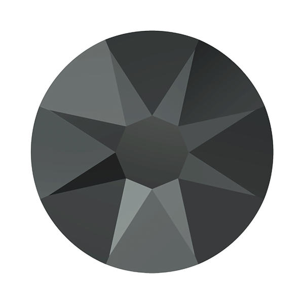 Swarovski Flatback Crystals 2088 ss 30 Jet Hematite Unfoiled