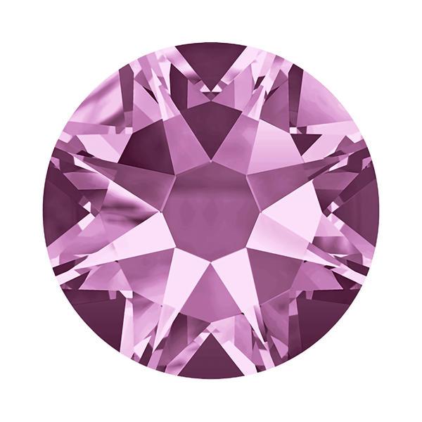 Swarovski Flatback Crystals 2088 ss 12 Light Amethyst F