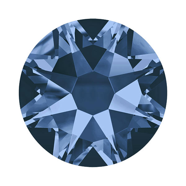 Swarovski Flatback Crystals 2088 ss 20 Montana Unfoiled