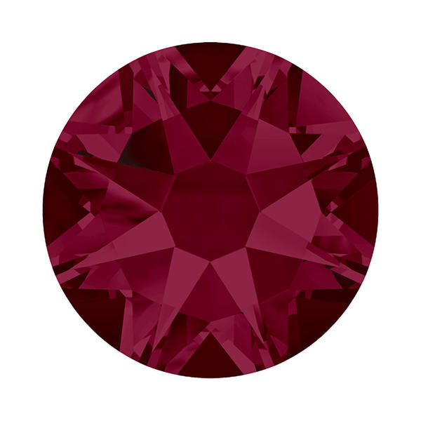Swarovski Flatback Crystals 2088 ss 34 Ruby F