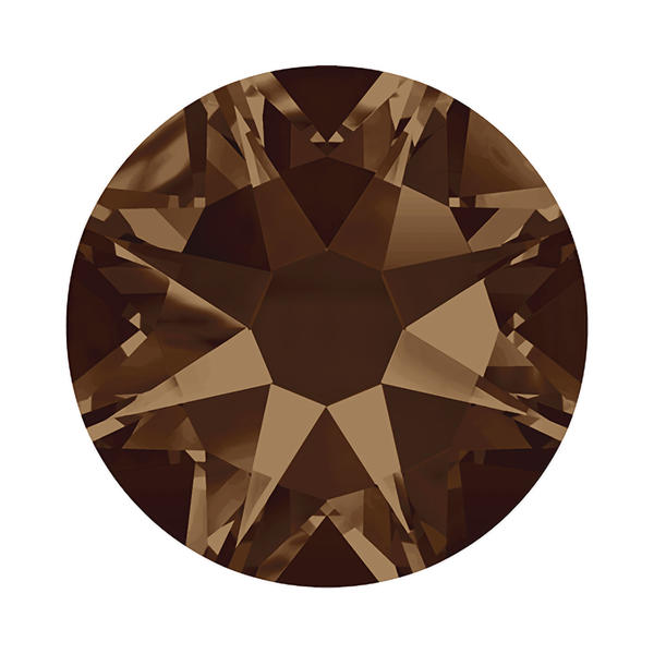 Swarovski Flatback Crystals 2088 ss 34 Smoked Topaz F