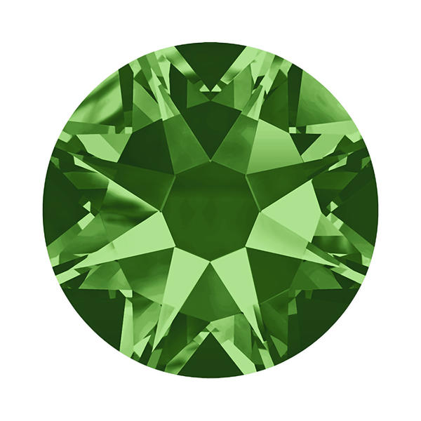 Swarovski Flatback Crystals 2088 ss 34 Fern Green F