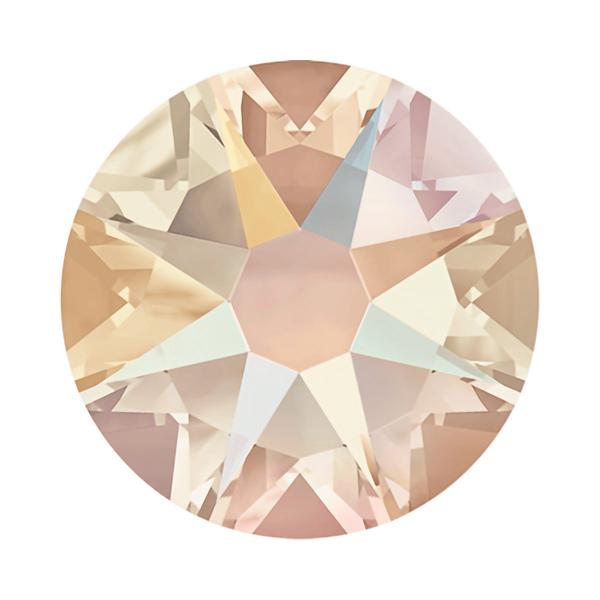 Swarovski Flatback Crystals 2088 ss 16 Light Peach AB F