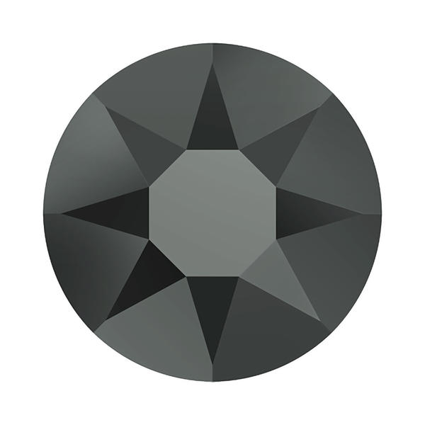 Swarovski Hotfix Crystals 2078 ss 12 Jet Hematite A HF