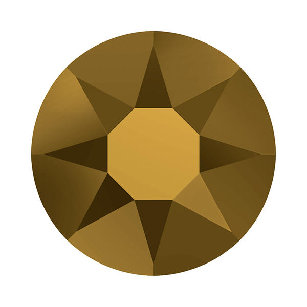 Swarovski Hotfix Crystals 2078 ss 16 Crystal Dorado A HF