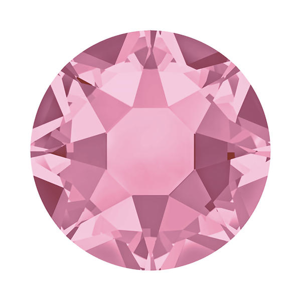 Swarovski Hotfix Crystals 2078 ss 16 Light Rose A HF