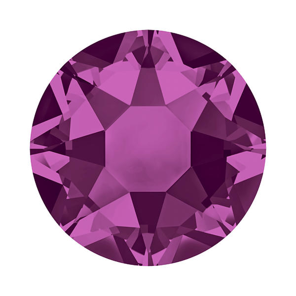 Swarovski Hotfix Crystals 2078 ss 34 Fuchsia A HF
