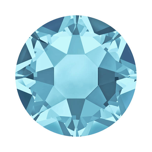 Swarovski Hotfix Crystals 2078 ss 20 Aquamarine A HF