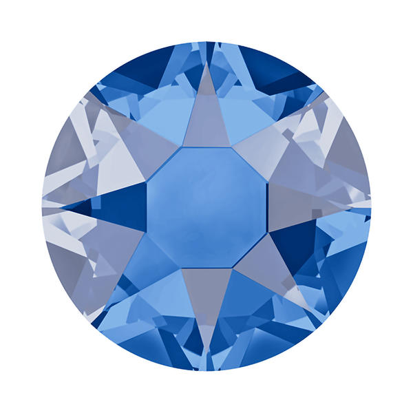 Swarovski Hotfix Crystals 2078 ss 16 Sapphire Satin A HF