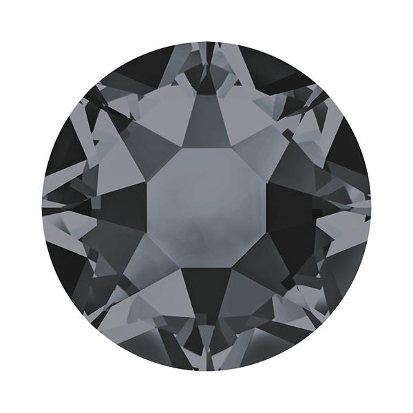 Swarovski Hotfix Crystals 2078 HF ss 16 Crystal Silver Night Unfoiled HFT