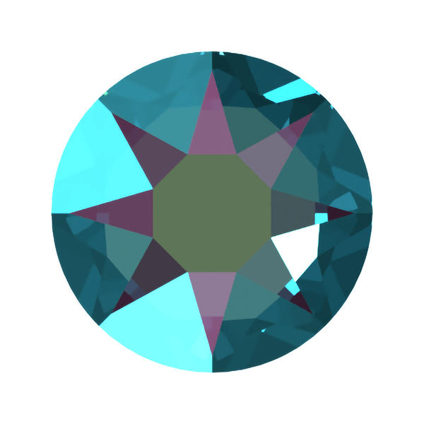Swarovski Hotfix Crystals 2078 ss 16 Aquamarine AB A HF