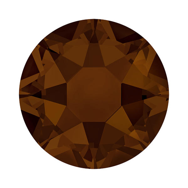 Swarovski Hotfix Crystals 2078 HF ss 16 Mocca Unfoiled HFT