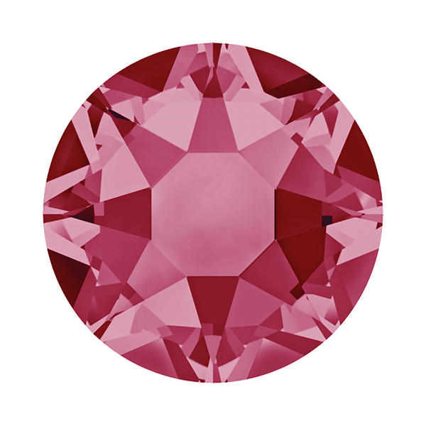 Swarovski Hotfix Crystals 2078 HF ss 16 Indian Pink Unfoiled HFT