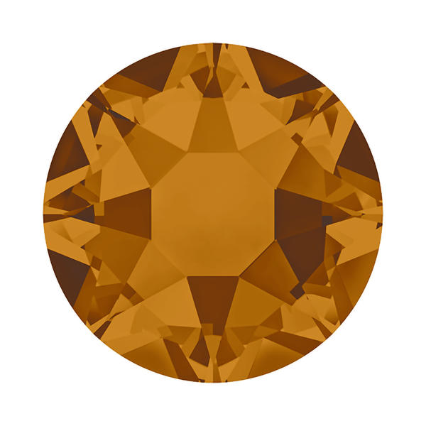 Swarovski Hotfix Crystals 2078 ss 12 Crystal Copper A HF