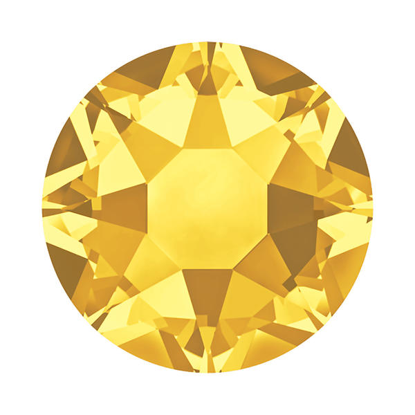 Swarovski Hotfix Crystals 2078 ss 12 Sunflower A HF