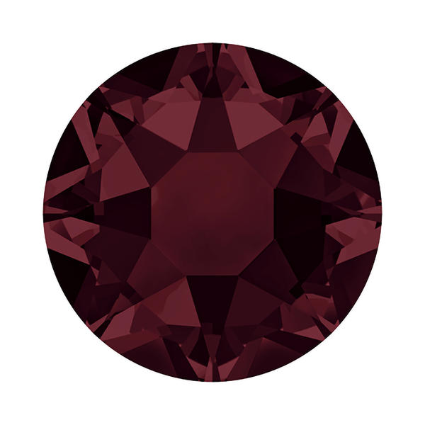Swarovski Hotfix Crystals 2078 ss 16 Burgundy M HF
