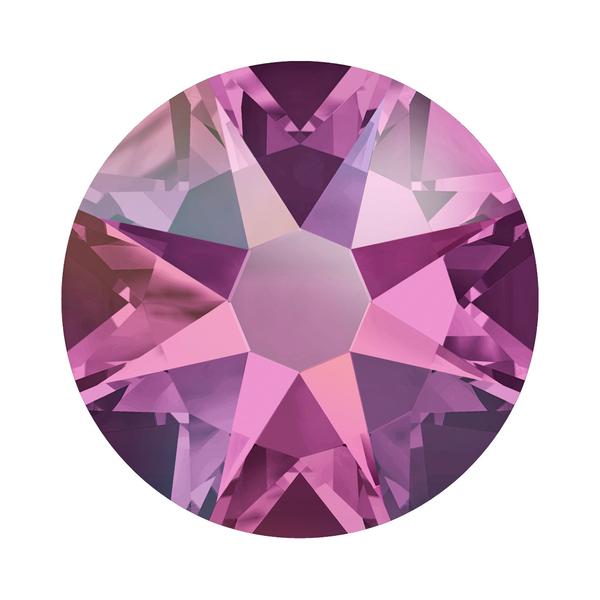Swarovski Hotfix Crystals 2078 ss 30 Amethyst AB A HF
