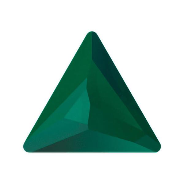 Swarovski Flatback Crystals 2720 9 mm Emerald Unfoiled